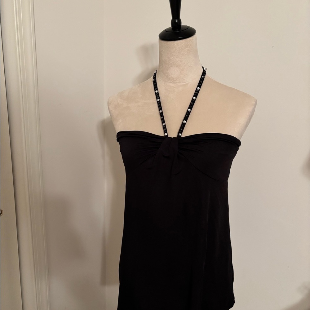 Express Black Halter Camisole